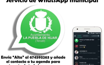 El nuevo servicio municipal de avisos por Whatsapp